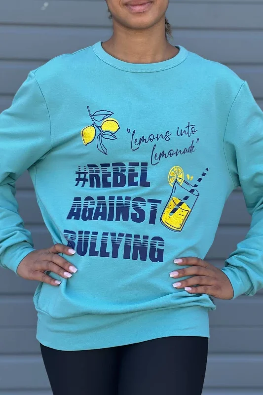 Rebel Against Bullying Amalfi Coast Unisex Pullover Vintage Pullover Sweater