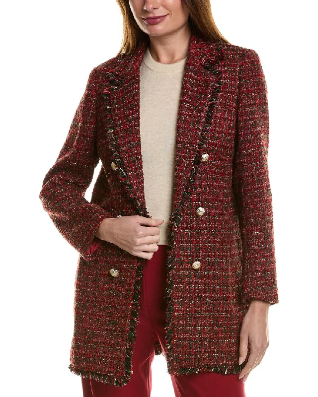 Anne Klein Double Breasted Jacket Office Ready Blazer