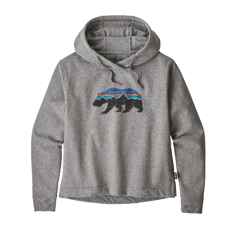 W's Fitz Roy Bear Uprisal Hoody Loose Fit Pullover