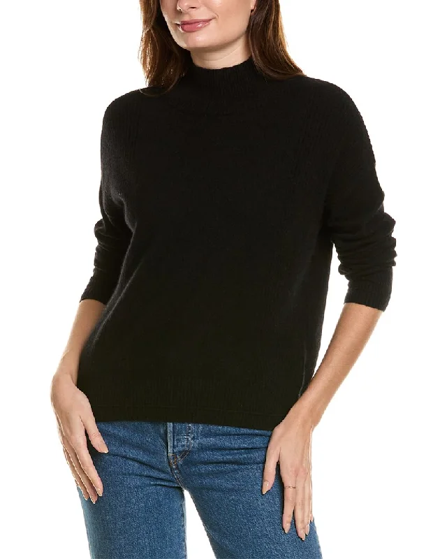 Design History Mock Neck Cashmere Sweater Best value sweaters