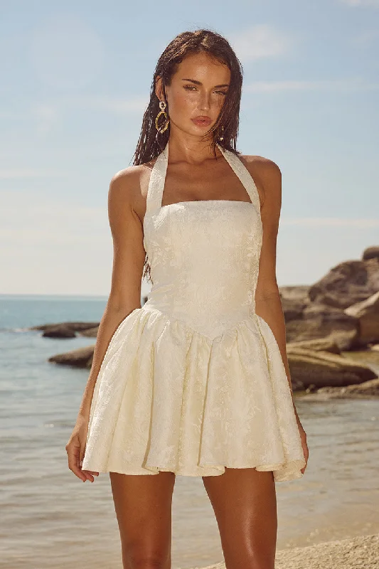 SABINE MINI DRESS - IVORY Best mini dresses for tall women