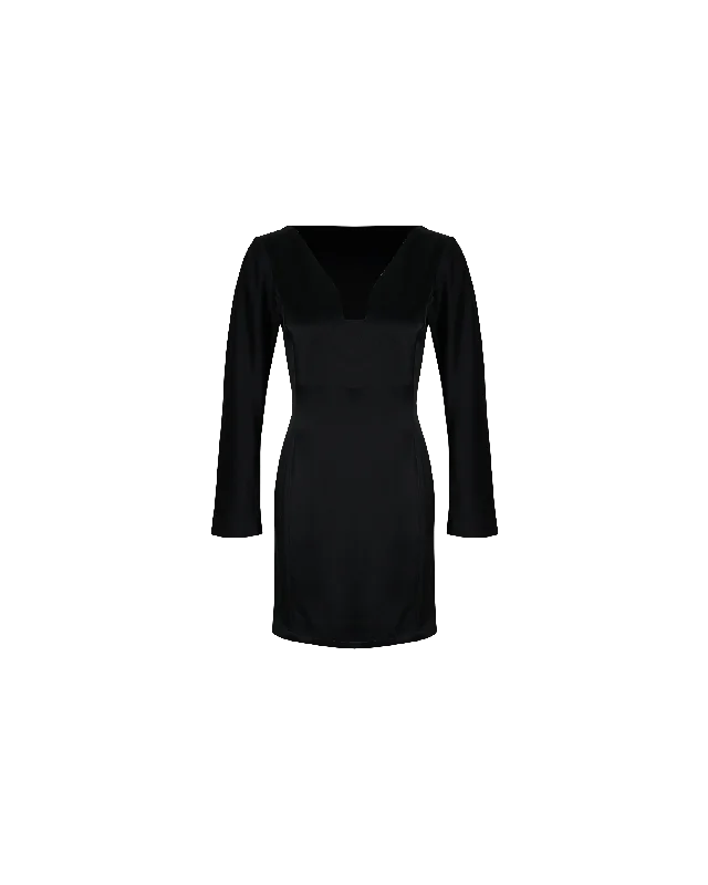 THELMA MINI DRESS BLACK Versatile mini dresses for all occasions