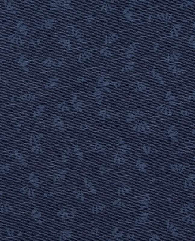 Navy Butterfly Print