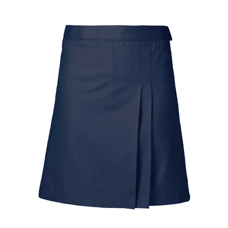 Navy Side-Pleat Skort Elegant unclassified skirts