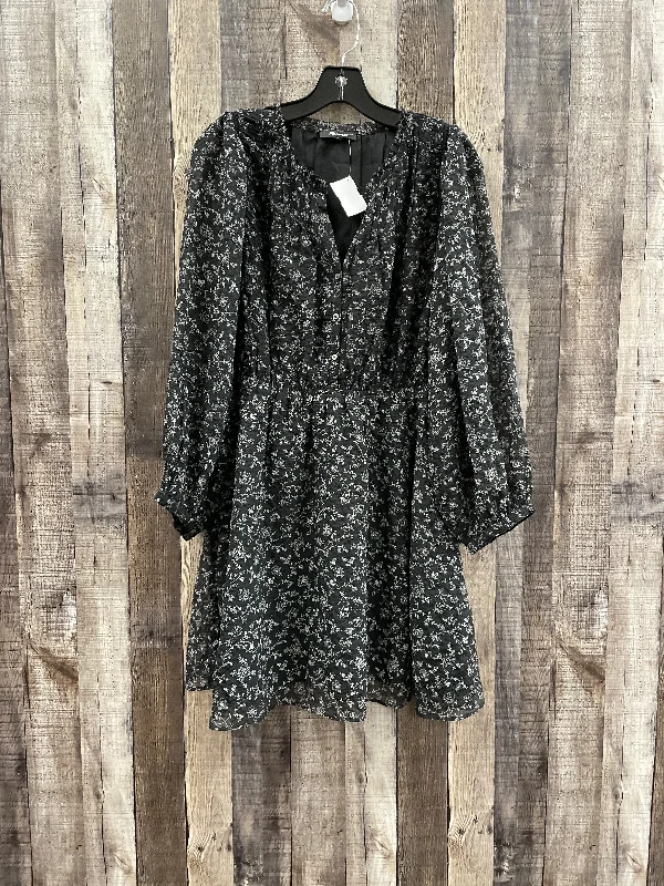 Black & White Dress Casual Midi Madewell, Size M Best midi dresses for date night