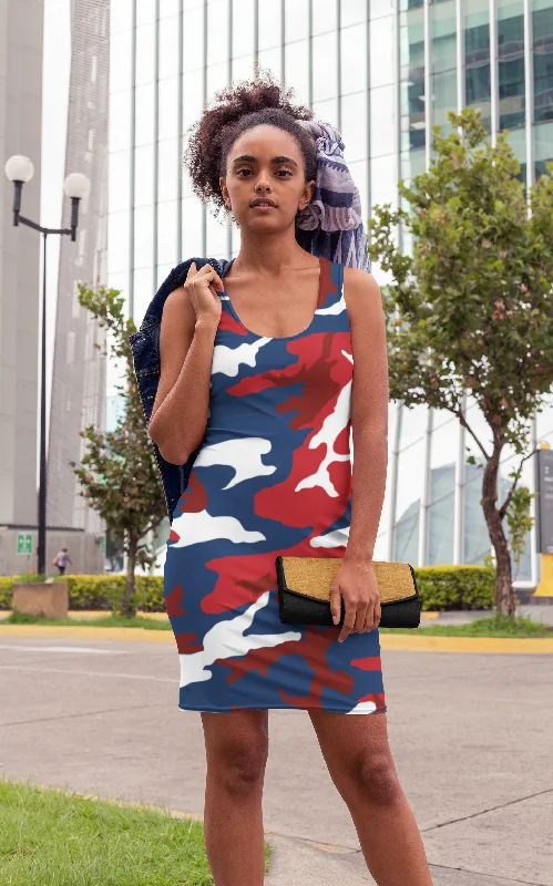 Cuba Camouflage - Dress Silk unclassified dresses