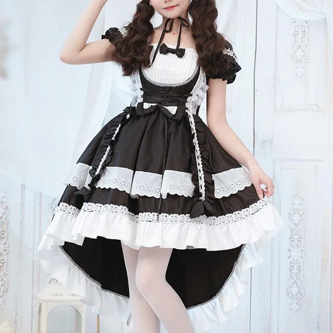 Elegant Servant Maid Lolita Dress Casual chic unclassified dresses