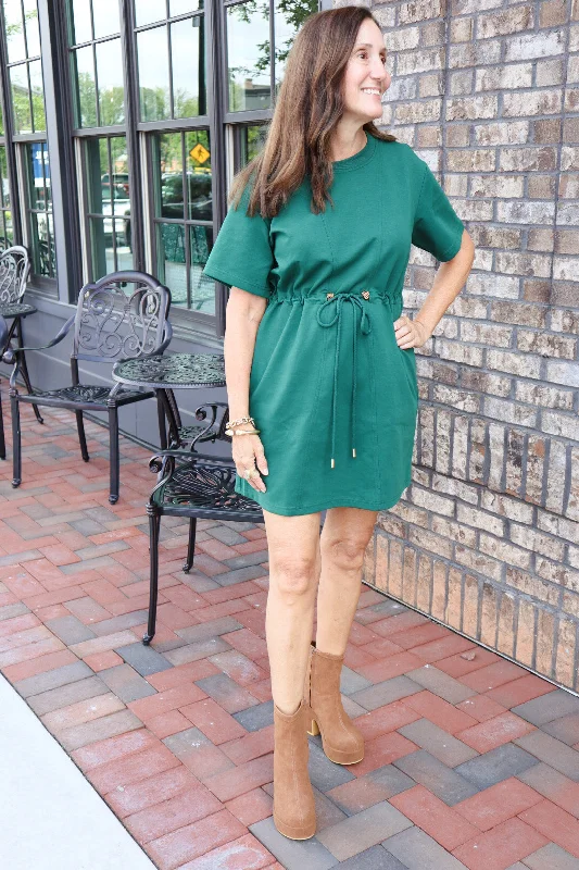 The Sara Dress - Green Beaded unclassified dresses