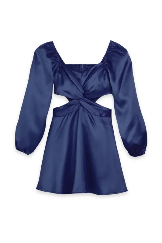 JUNIOR ARI SATIN DRESS Cotton unclassified dresses