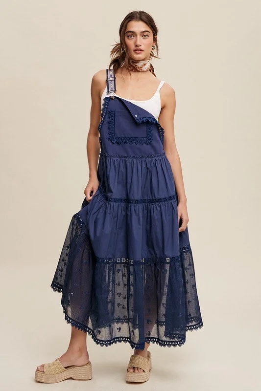 Nice In Navy Dress Tiered unclassified dresses