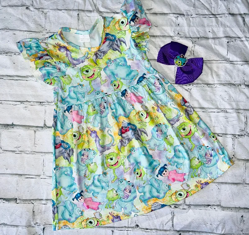 Monsters Inc dress and bow Chic unclassified dresses