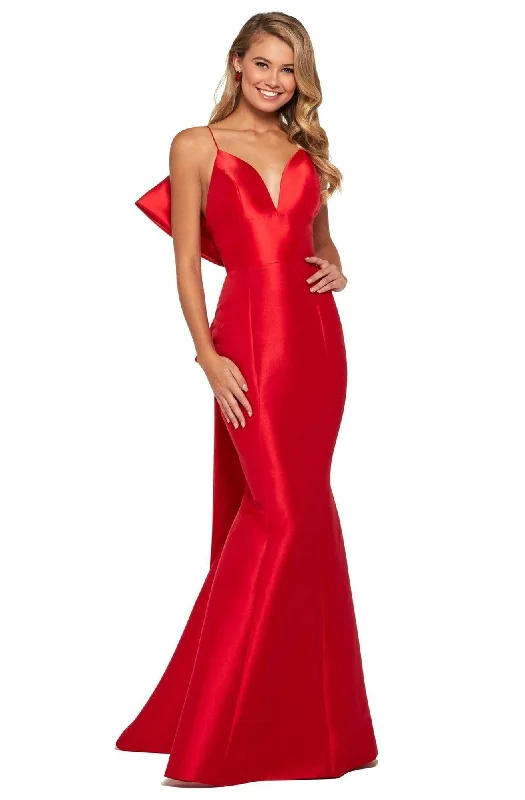 Sherri Hill 53336 - Bow-Accented Evening Dress Elegant unclassified dresses