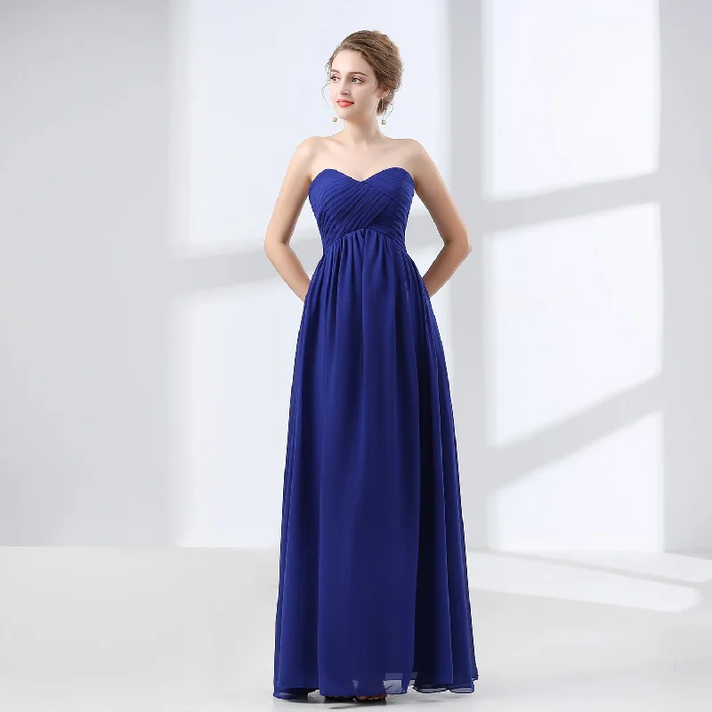 Sweetheart Chiffon A Line Bridesmaids Dresses outfit Street style unclassified dresses