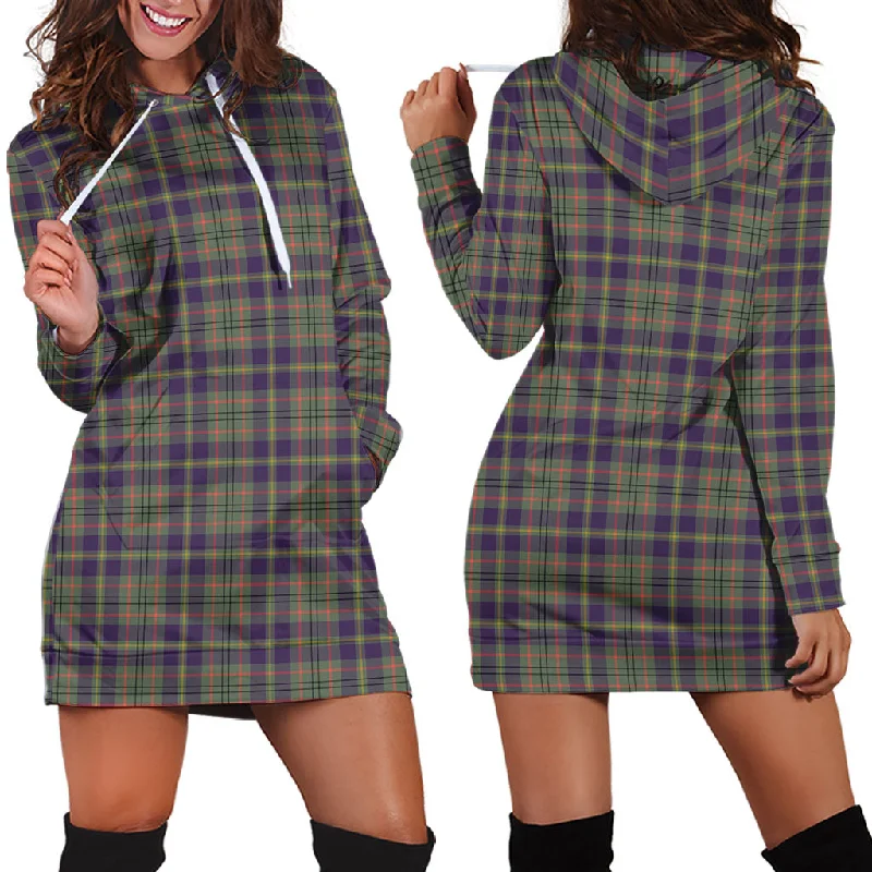 Taylor Weathered Tartan Hoodie Dress Discounted unclassified dresses