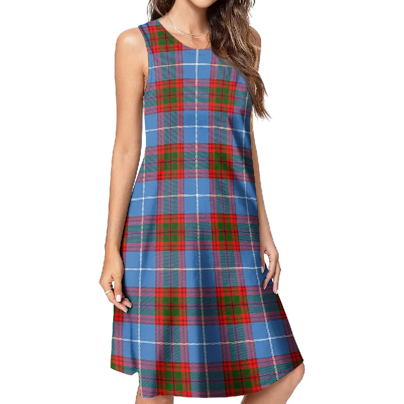 Trotter Tartan Womens Casual Dresses Vintage unclassified dresses