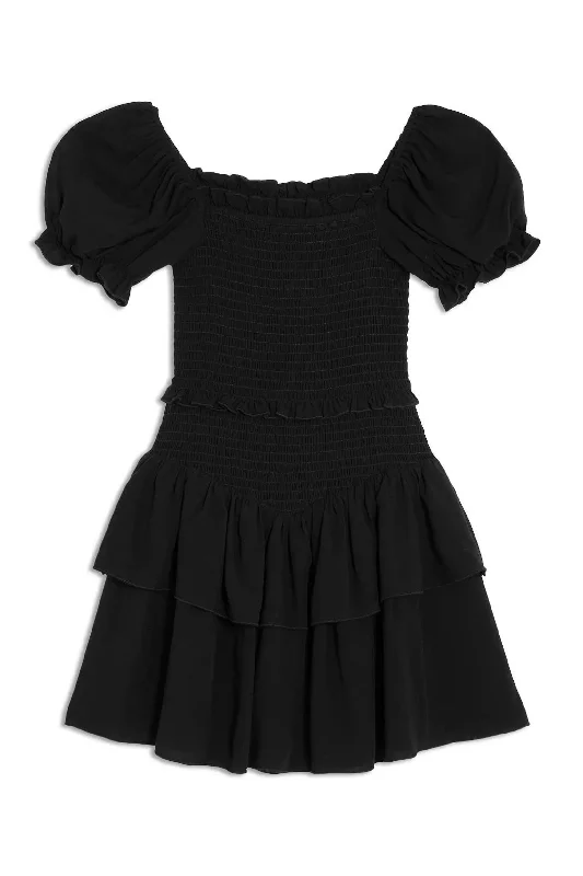 TWEEN LAINEY SOLID DRESS Ruffled unclassified dresses