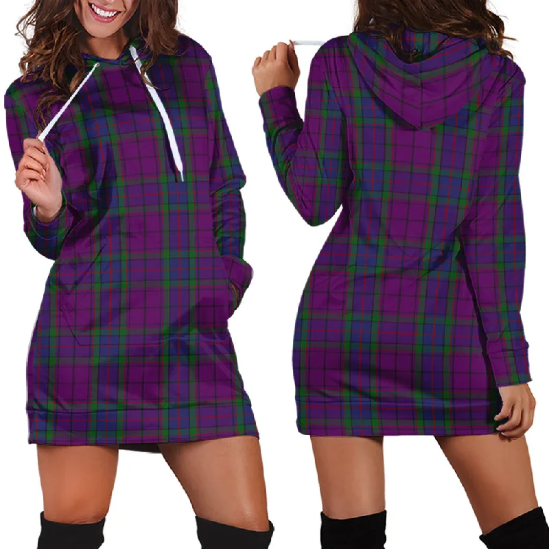 Wardlaw Tartan Hoodie Dress Soft fabric unclassified dresses