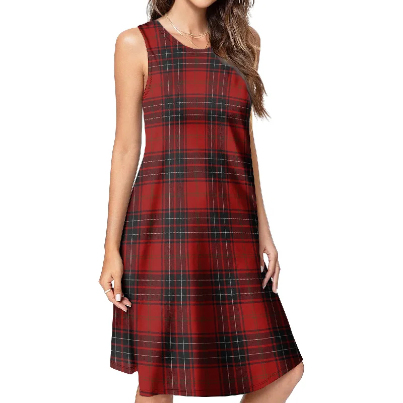 Wemyss Tartan Womens Casual Dresses Embroidered unclassified dresses