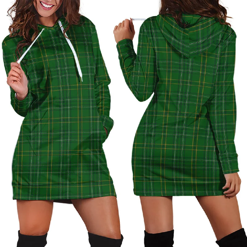 Wexford County Ireland Tartan Hoodie Dress Trendy unclassified dresses