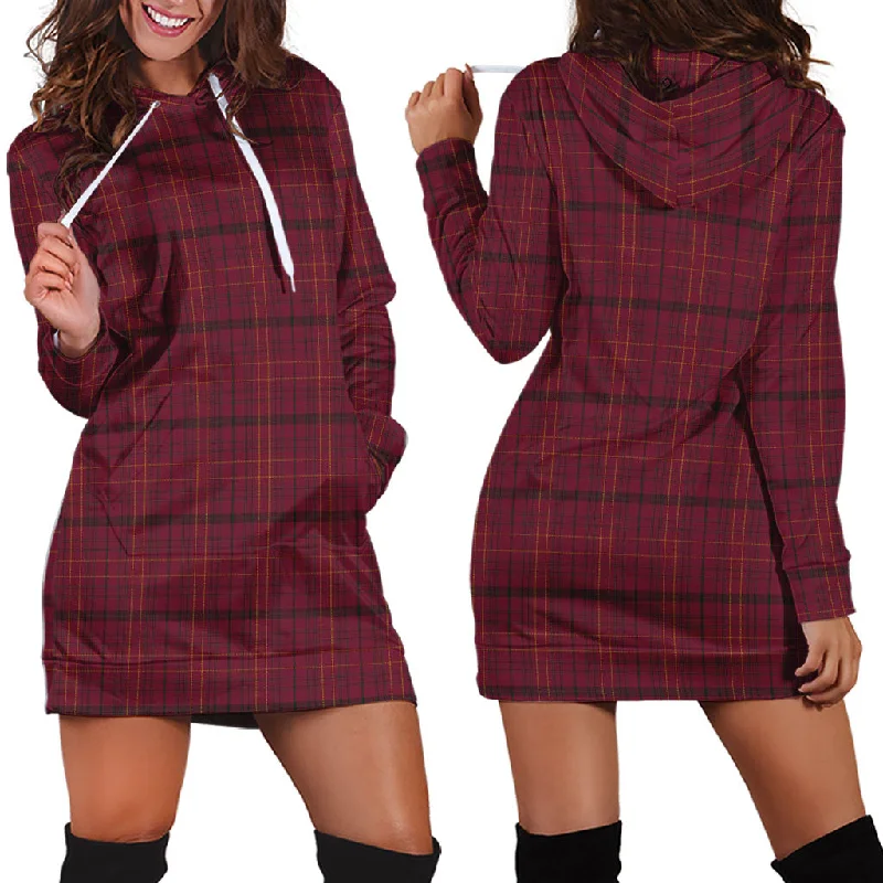 Williams of Wales Tartan Hoodie Dress Earthy tone unclassified dresses