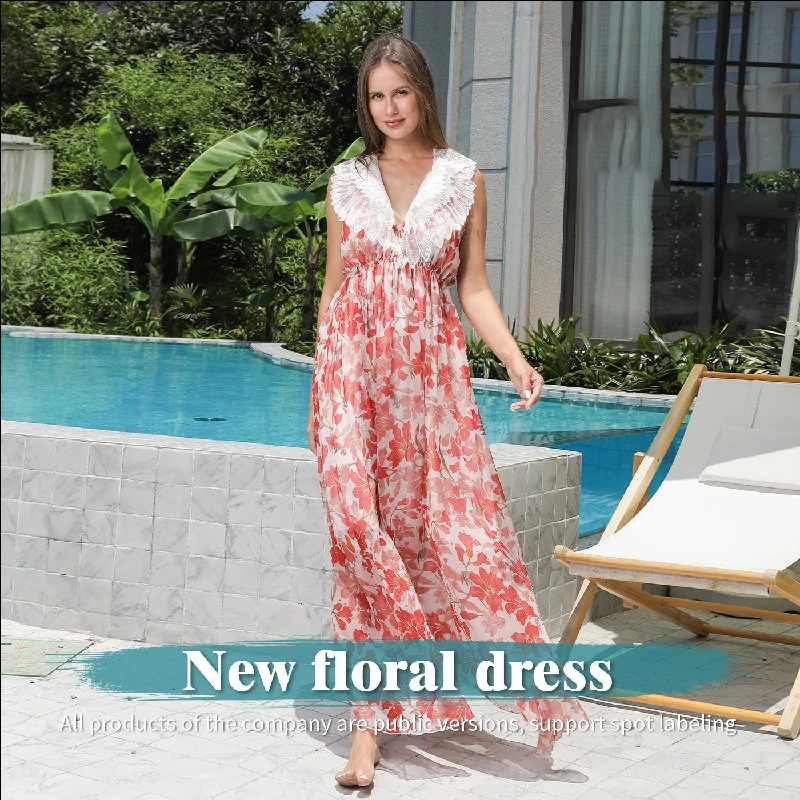 Women's Fashion Simple Dress Wrap unclassified dresses