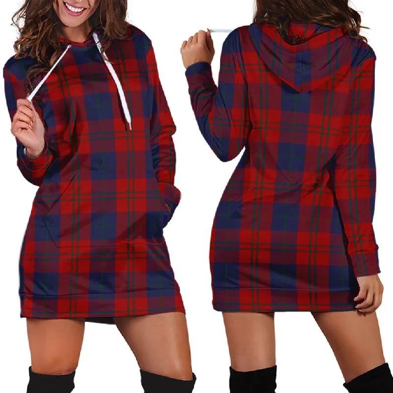 Wotherspoon Tartan Hoodie Dress Tiered unclassified dresses