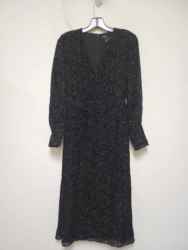 Dress Casual Maxi By Club Monaco In Black & White, Size: Xs Cozy Maxi Dress