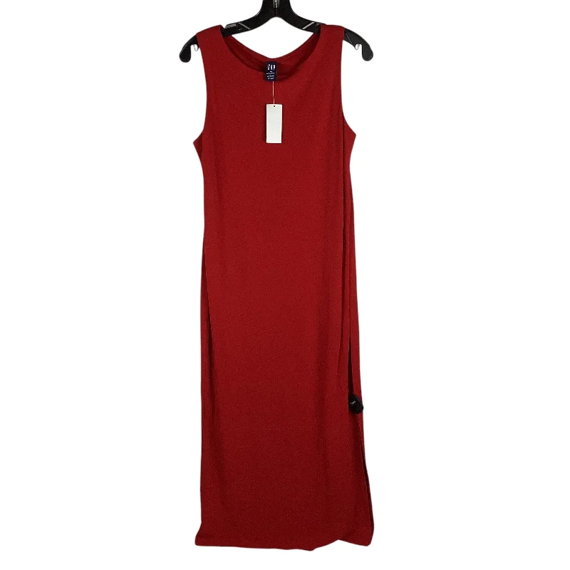 Dress Casual Maxi By Gap In Red, Size: M Embellished Maxi Skirt