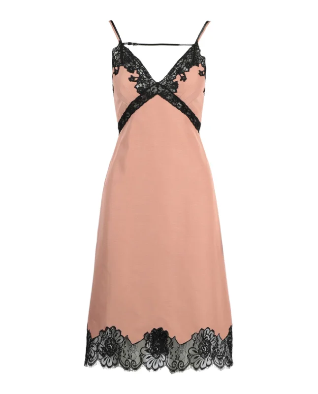 Sleeveless Lace Slip Dress Lace Cocktail Dress